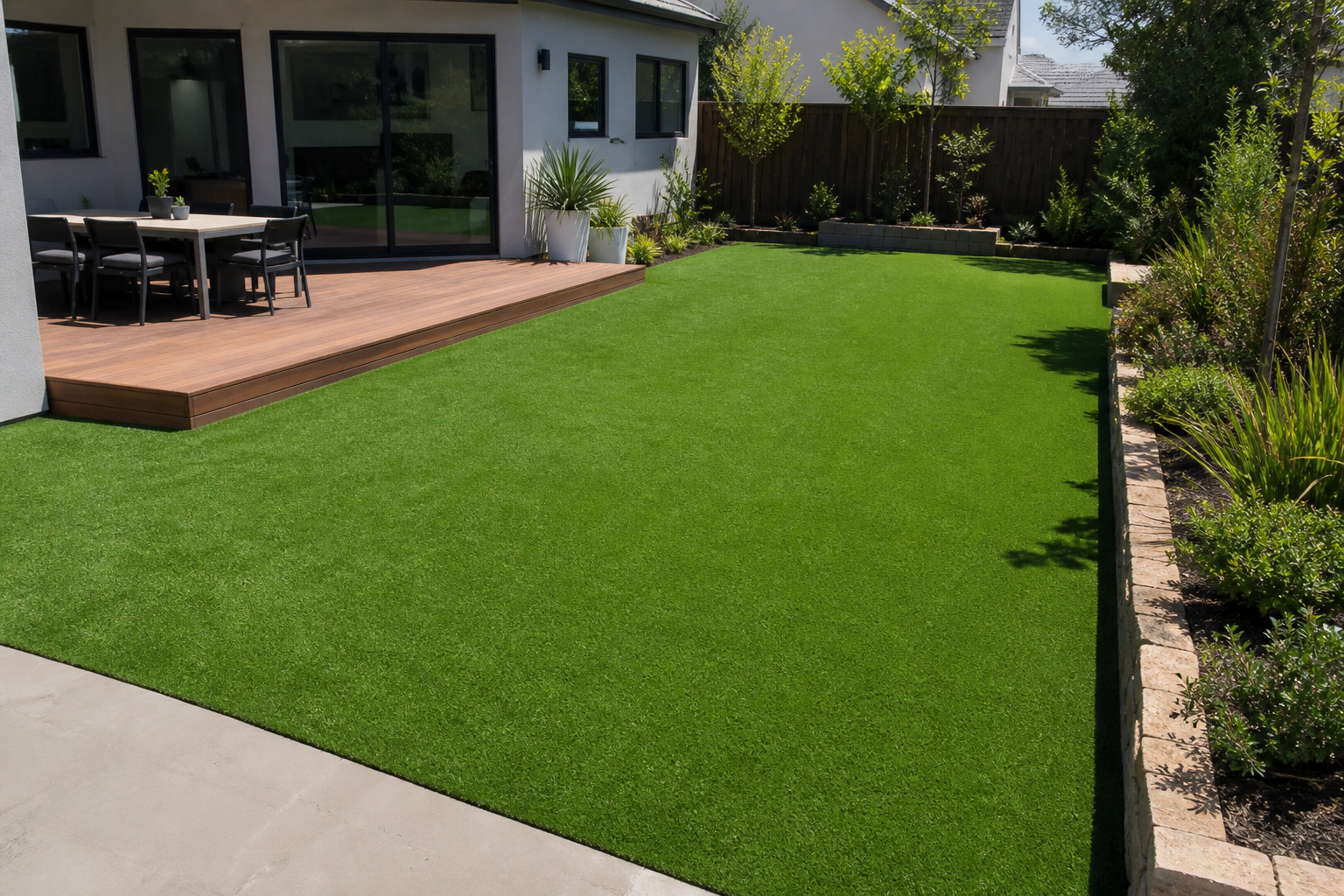 Artificial turf backyard Halifax